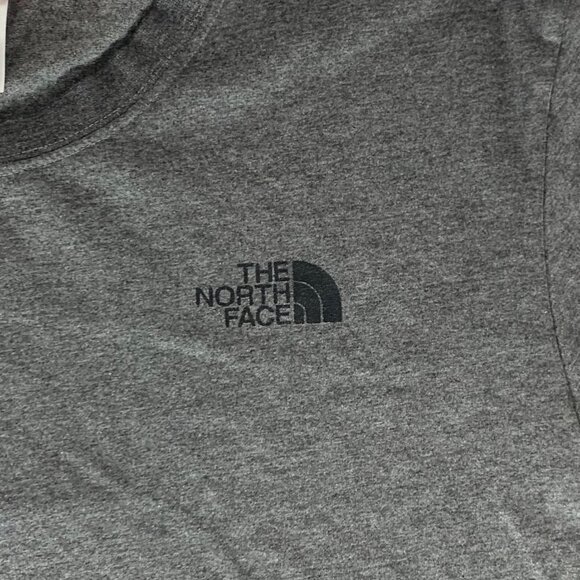 The North Face Gray Short Sleeve Crewneck Shirt Mens XL - Picture 3 of 6